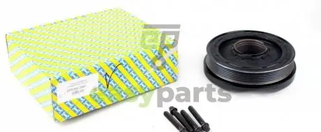 Шків колінвалу BMW 1/3/X1/X3 2.0D 04- (6PK) SNR NTN DPF350.09K1