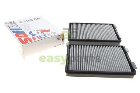 Фільтр салону BMW 5 (E39) 96-04 (вугільний) (к-кт 2шт) SOFIMA S 4108 CA