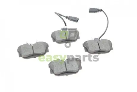 Колодки гальмівні (задні) VW T4 90- (з датчиком) Solgy 209008