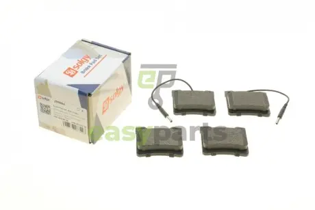 Колодки гальмівні (задні) MB Vito (W638) TDI 96- (Ate)/(з датчиками) Solgy 209064