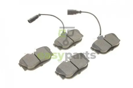 Колодки гальмівні (задні) VW T4 98-00- R16 (з датчиками) Solgy 209070
