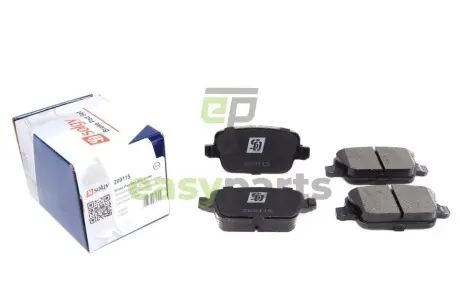 Колодки гальмівні (задні) Ford Kuga 08-/Mondeo IV 07-15 (TRW) Solgy 209115