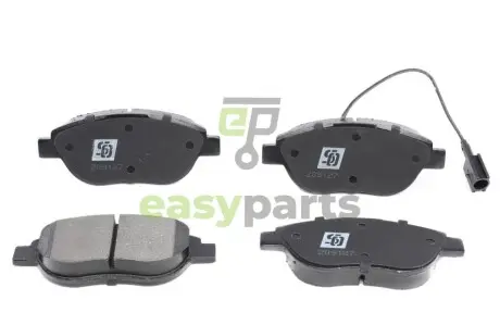 Колодки гальмівні (передні) Fiat Doblo 01-/Opel Combo 12- (Bosch)/(з датчиком) Solgy 209127 (фото 1)