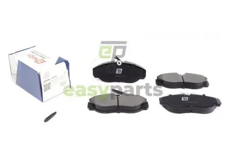 Колодки гальмівні (передні) Fiat Ducato/Peugeot Boxer 94-02 (Lucas)/(з датчиками) Solgy 209129