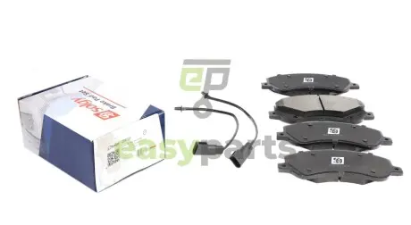 Колодки гальмівні (передні) Ford Transit V347 06- (FWD) Solgy 209133