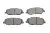 Колодки гальмівні (передні) Hyundai Santa Fe/Kia Sorento 00- Solgy 209157 (фото 1)