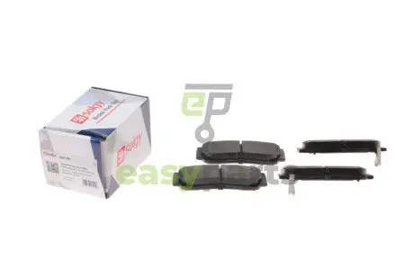 Колодки гальмівні (задні) Hyundai H-1 97-07/Santa Fe 05-15 Solgy 209158