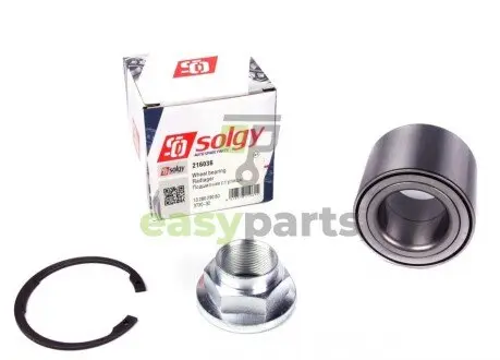 Підшипник маточини (задньої) Fiat Ducato 02-06/Citroen Jumper 02-/Peugeot Boxer 01- (42x75x60) (к-кт) Solgy 216036 (фото 1)