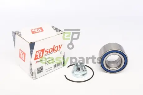 Підшипник маточини (передньої) Renault Clio 98- (35x65x35) (к-кт) Solgy 216131