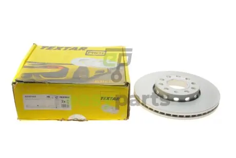 Диск гальмівний (передній) Skoda Superb/VW Passat (288x25) PRO+ TEXTAR 92057605