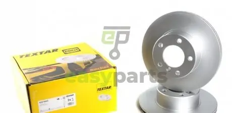 Диск гальмівний (передній) BMW 5 (E39) 95-04 (296x22) PRO+ TEXTAR 92075005