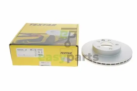 Диск гальмівний (передній) VW T4 2.5TDI 90-03 (280x24) (R15) PRO+ TEXTAR 92083805