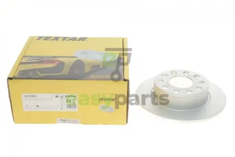 Диск гальмівний (задній) VW Caddy 04-15 (253x9.9) PRO TEXTAR 92120903