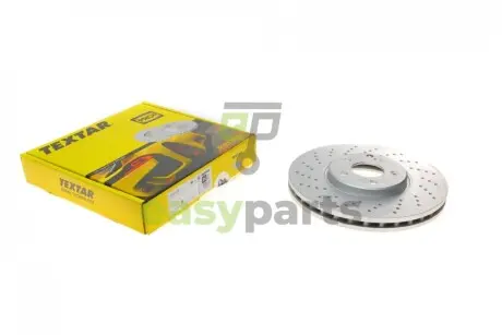 Диск гальмівний (передній) MB E-class (W211/S211) 03-09 (330x32) PRO+ TEXTAR 92124105
