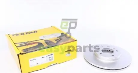 Диск гальмівний (передній) Mazda 6 02-13 (283х25) PRO TEXTAR 92125503