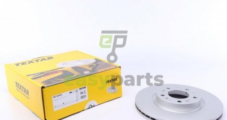 Диск гальмівний (передній) Mazda 3 03-14/Mazda 5 05- (300x25) PRO TEXTAR 92130403 (фото 1)