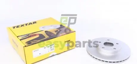 Диск гальмівний (передній) Toyota Auris 07-13/ Corolla 06- (273x26) PRO TEXTAR 92163703