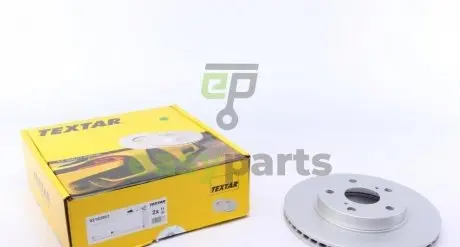 Диск гальмівний (передній) Toyota Auris 07-12/ Corolla 07- (275x22) PRO TEXTAR 92163803