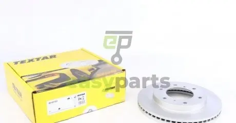 Диск гальмівний (передній) Mitsubishi Pajero IV 07- (290x26) PRO TEXTAR 92167103