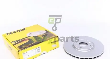Диск гальмівний (передній) Citroen C4/Peugeot 208/308 1.0-2.0 04- (302x26) PRO TEXTAR 92168503