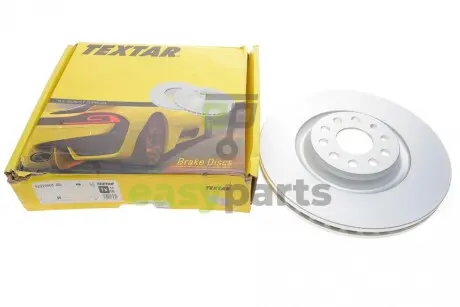 Диск гальмівний (передній) VW Passat 08-/Golf 12- (340x30) PRO+ TEXTAR 92229805