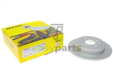 Диск гальмівний (задній) Hyundai Accent IV 10-/Kia Rio III 11- (262x10) PRO TEXTAR 92242203