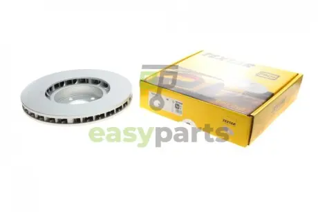 Диск гальмівний (передній) Porsche Cayenne 10-/VW Touareg 10-18 (360x36) (R) PRO+ TEXTAR 92262705