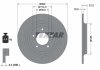 Диск гальмівний (задній) Hyundai Tucson II 15-/Kia Sportage 16- (302x10) PRO TEXTAR 92293403 (фото 6)