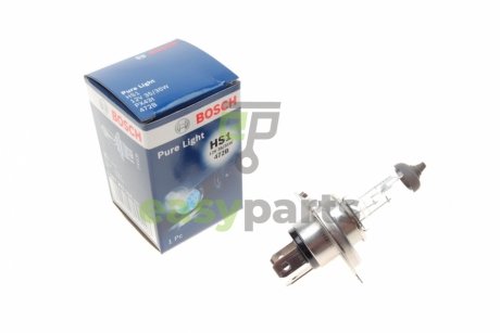 Автолампа HS1 12V 35/35W PX43t Pure Light BOSCH 1987302104 (фото 1)