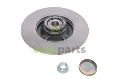 Диск гальмівний (задній) Citroen C4/Peugeot 307 05- (249x9) (+ABS) (з підшипником) SKF VKBD 1011