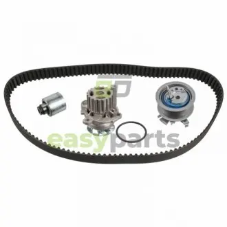 FEBI К-т ГРМ (рем.+2шт.ролика+помпа) 1,9TDI: AUDI A3/4/6 VW 1,4 T5 SEAT SKODA FORD Galaxy FEBI BILSTEIN 45133