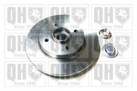 Гальмiвнi диски з пiдшипником Citroen Berlingo/Peugeot Partner 08- QUINTON HAZELL BDC5595