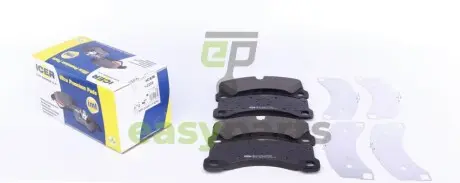 Колодки гальмівні (передні) Porsche Cayenne 10- ICER 182206