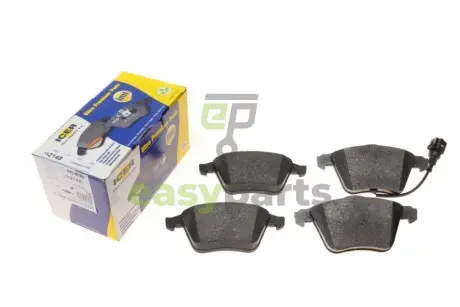 Колодки гальмівні (передні) Audi A3/TT/Seat Leon 03-15/VW Golf VI/Jetta VI/Scirocco III 08-14 ICER 182148