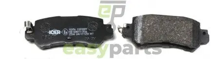 Колодки гальмівні (задні) Mazda CX-3 15-/CX-5 11-17 ICER 182056