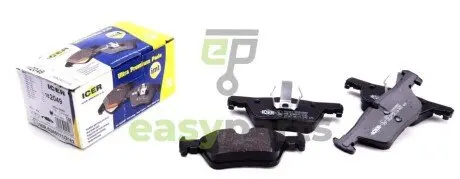 Колодки гальмівні (задні) BMW 1 (F20-21)/2 (F22-23/F27/F45)/3 (F30-31/F34/F80)/4 (F32-33/F36) 11- ICER 182049