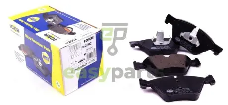 Колодки гальмівні (передні) BMW 5 (F07/F10/F11) 09-17 ICER 182002