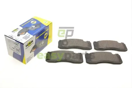 Колодки гальмівні (передні) BMW 1 (E81/E82/E87/E88)/3 (E90/E91/E92/E93) 04-13/Mini Mini 07-13 ICER 181964