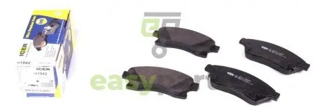 Колодки гальмівні (передні) Nissan Rogue 10-13/Chevrolet Aveo 11-/Cruze/Opel Astra J 09- ICER 181942