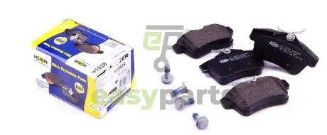Колодки гальмівні (задні) Citroen C4 09-/DS4/DS5 11-15/Peugeot 308/508/3008/5008 09-18 ICER 181928