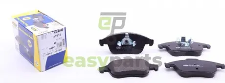 Колодки гальмівні (передні) Renault Megane III/Laguna III/Scenic III 08-/Clio 13- (WVA 24710/24826) ICER 181918