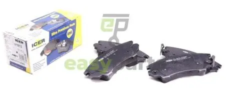 Колодки гальмівні (передні) Nissan Rogue 10-13/Opel Astra J 09-/Insignia 08-17/Zafira C 11- ICER 181913