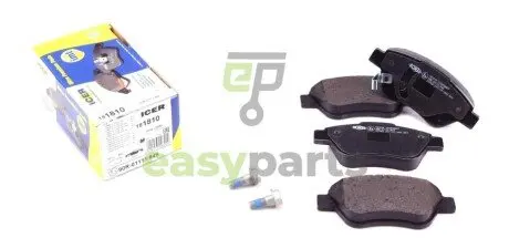 Колодки гальмівні (передні) Opel Corsa D 06-14/Adam 12-19 ICER 181810