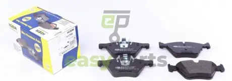 Колодки гальмівні (передні) BMW 1 (E81/E87) 04-12/3 (E90-E93) 05-13/X1 (E84) 11-15 ICER 181795