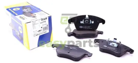 Колодки гальмівні (передні) Ford Mondeo/Galaxy/S-Max/Volvo XC70/V70/S80 07-16/V60/S60/Land Rover 11 ICER 181775