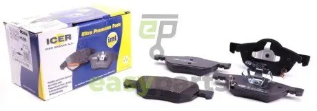 Колодки гальмівні (передні) Honda Accord VII 03-08 ICER 181695