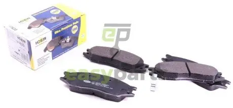 Колодки гальмівні (передні) Nissan Almera II 02-/Sunny 00-03 ICER 181635