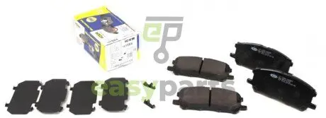 Колодки гальмівні (передні) Toyota Highlander/Kluger 03-10/Lexus RX 03-08 ICER 181584