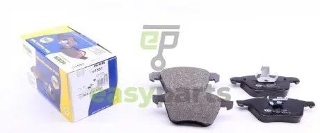 Колодки гальмівні (передні) Volvo S60 00-10/V70 01-08/S80 01-06/XC90 02-14 ICER 181551