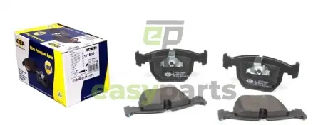 Колодки гальмівні (передні) BMW 5 (E39) 96-04/7 (E38) 94-01/X3 (E83) 06-11/X5 (E53) 00-06 ICER 181530